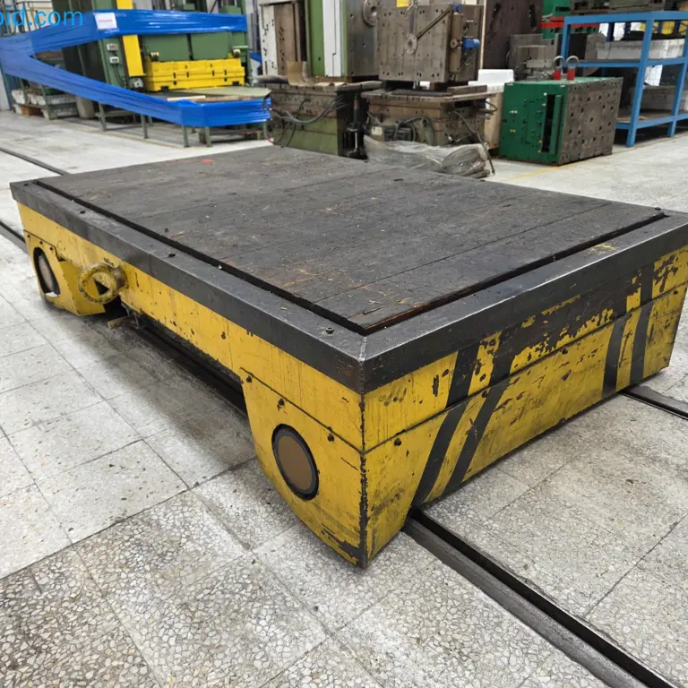 Rail-Mounted Transport Trolley