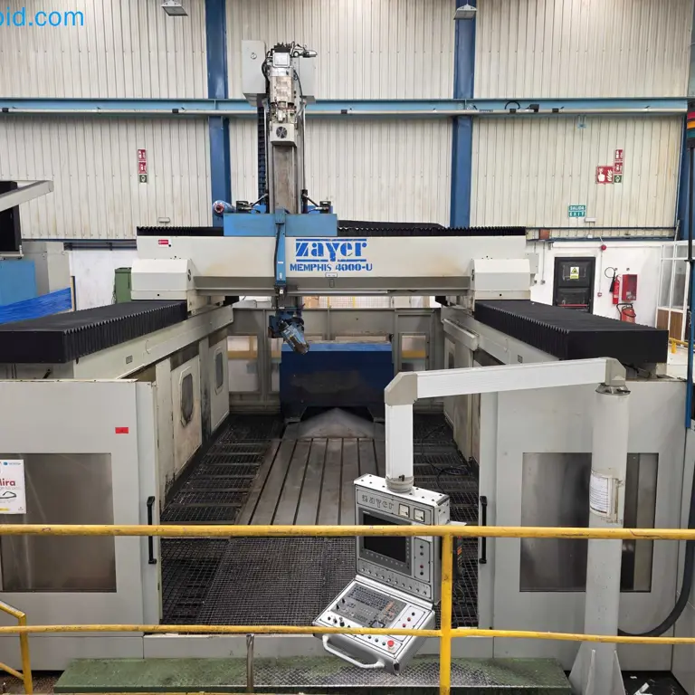 CNC Portal Milling Machine ZAYER MEMPHIS 4000-U