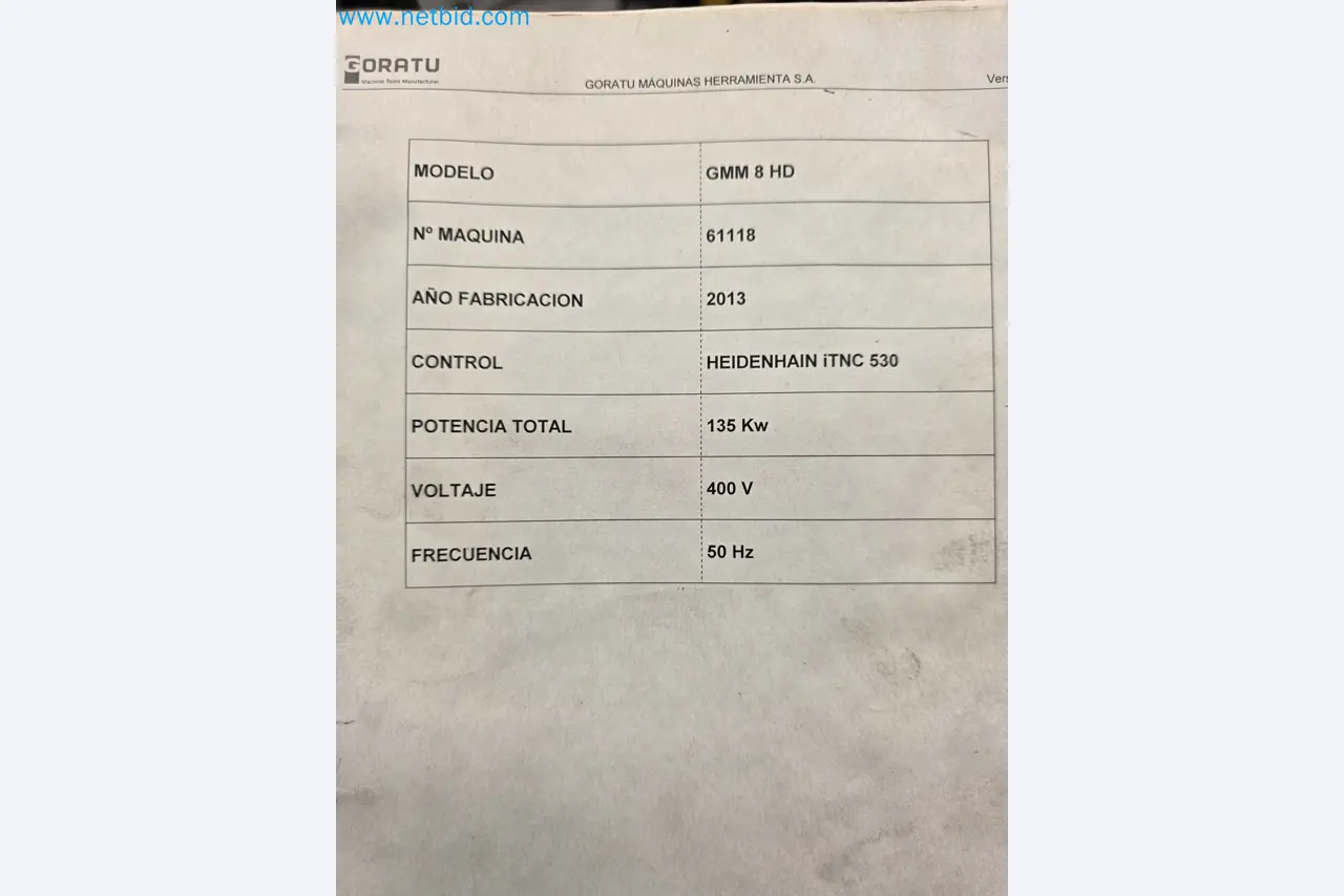 Tromosa Asset Sale (Troqueles Y Moldes De Galicia, Sa): Cnc Machining Centres, Edm Machines And Mould Manufacturing Equipment-60