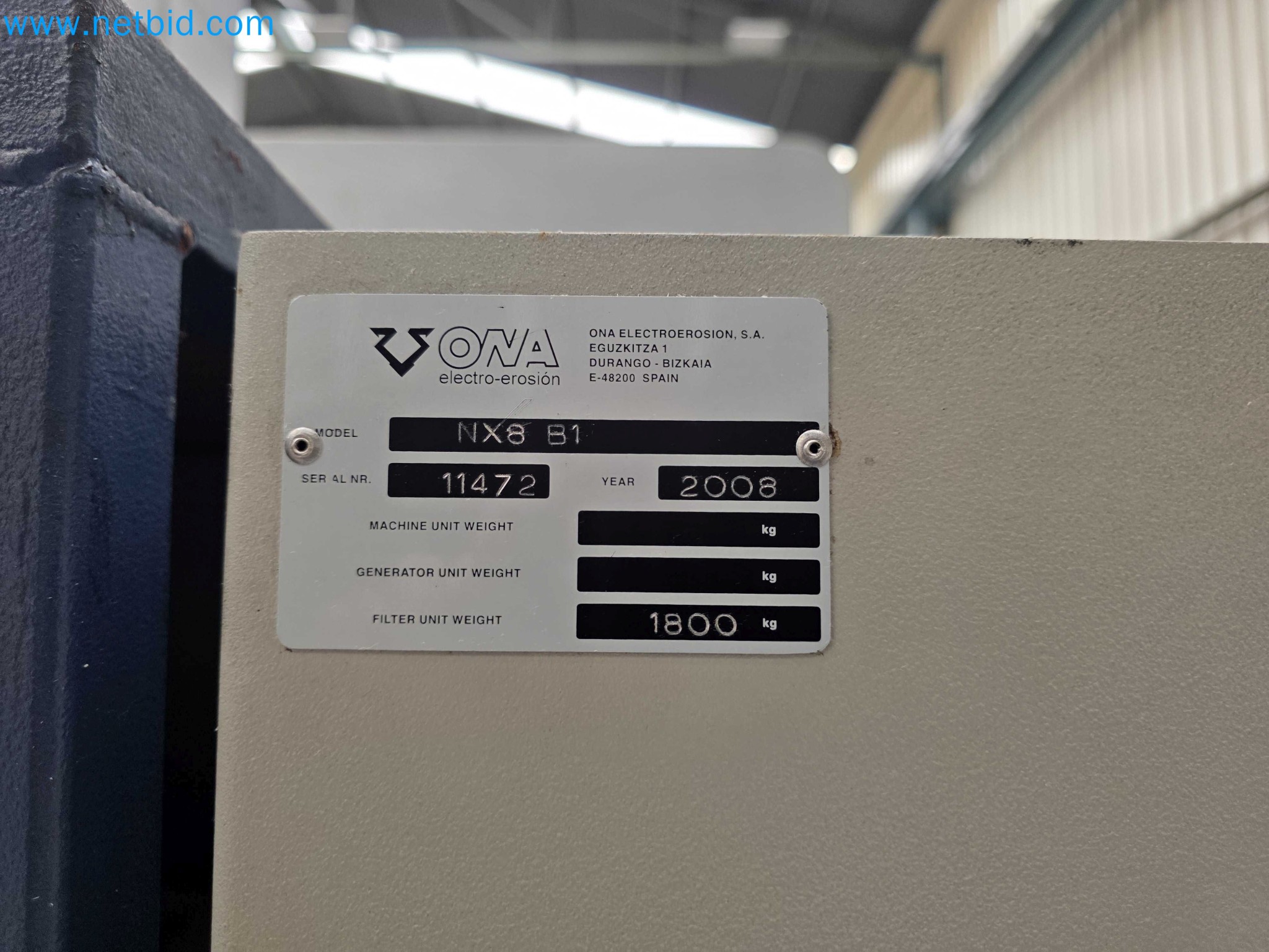 Tromosa Asset Sale (Troqueles Y Moldes De Galicia, Sa): Cnc Machining Centres, Edm Machines And Mould Manufacturing Equipment-16
