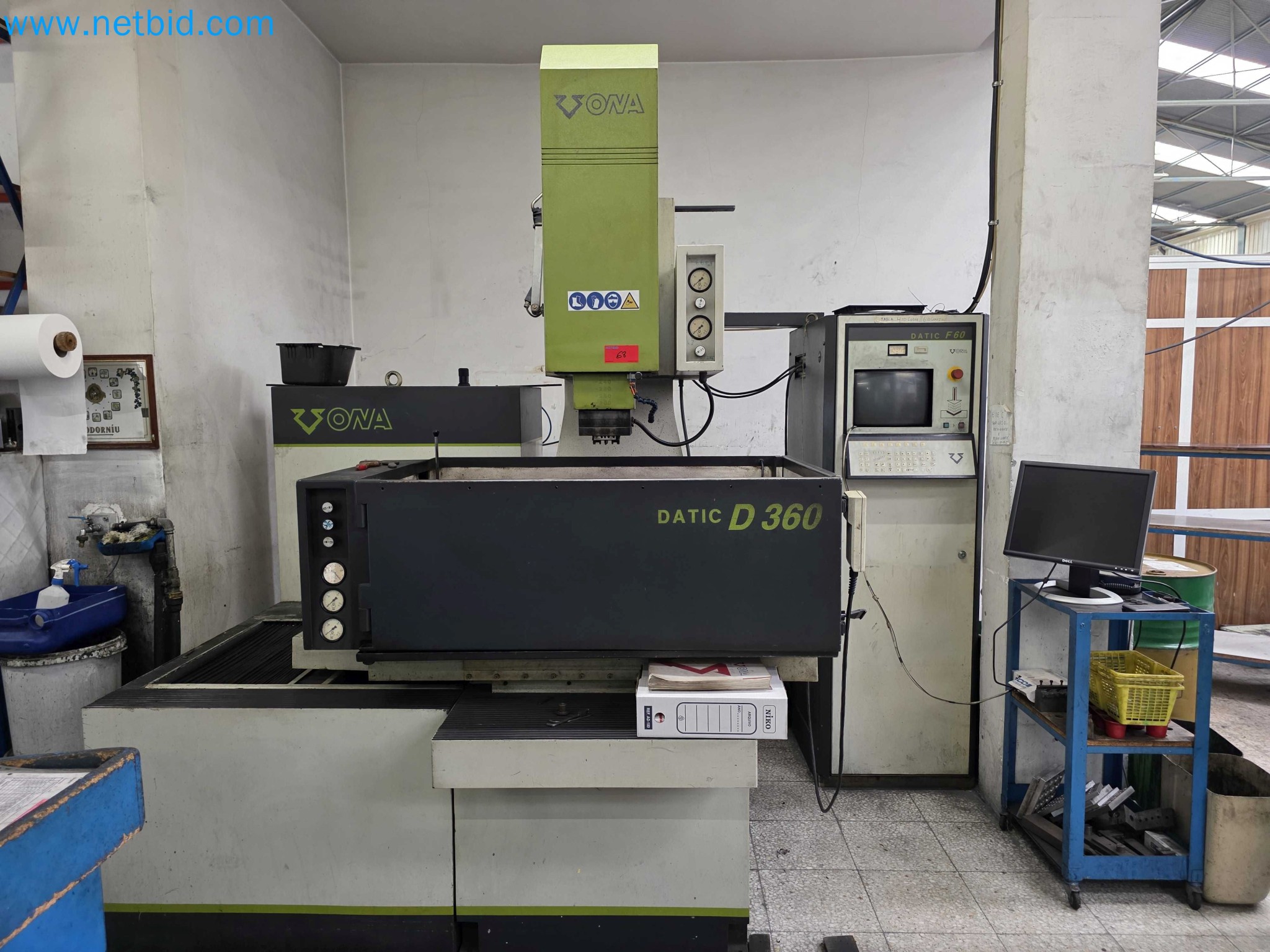 Tromosa Asset Sale (Troqueles Y Moldes De Galicia, Sa): Cnc Machining Centres, Edm Machines And Mould Manufacturing Equipment-1