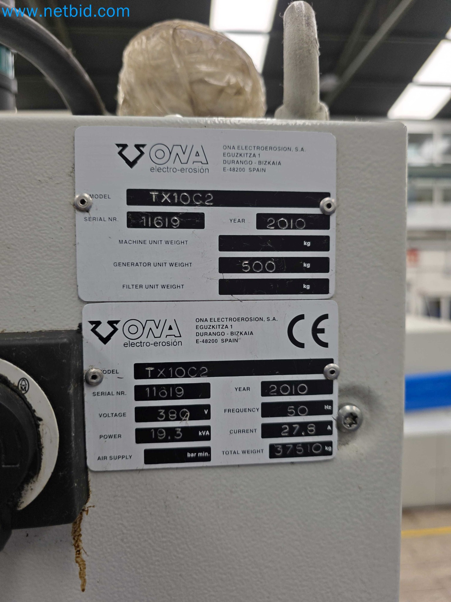Tromosa Asset Sale (Troqueles Y Moldes De Galicia, Sa): Cnc Machining Centres, Edm Machines And Mould Manufacturing Equipment-18