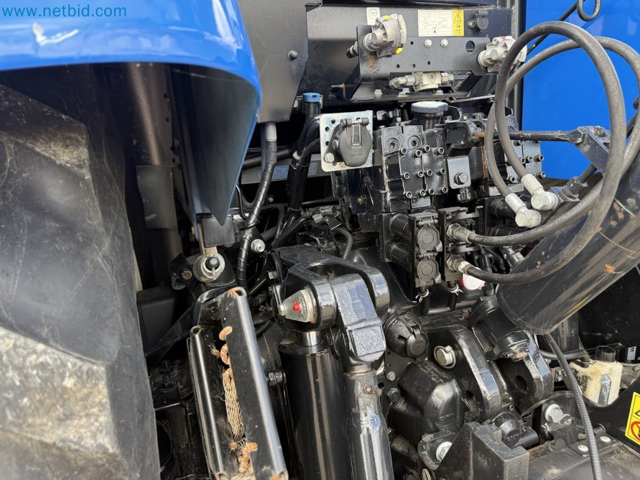Agricultural tractor for professional use-49