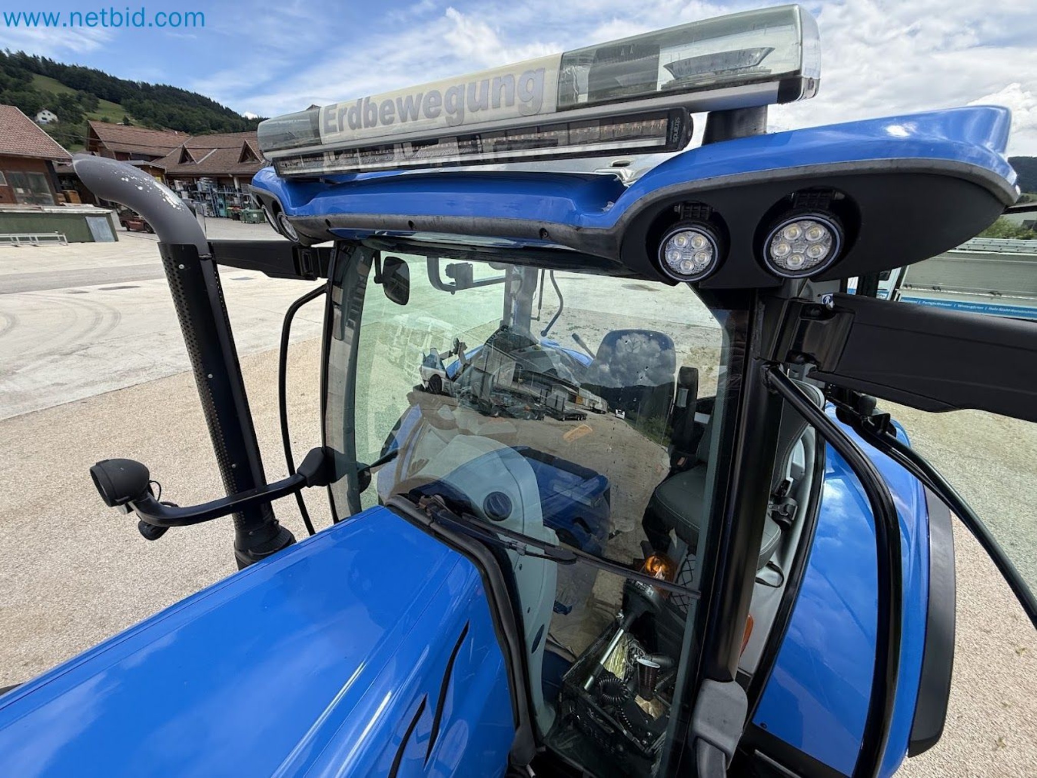Agricultural tractor for professional use-56