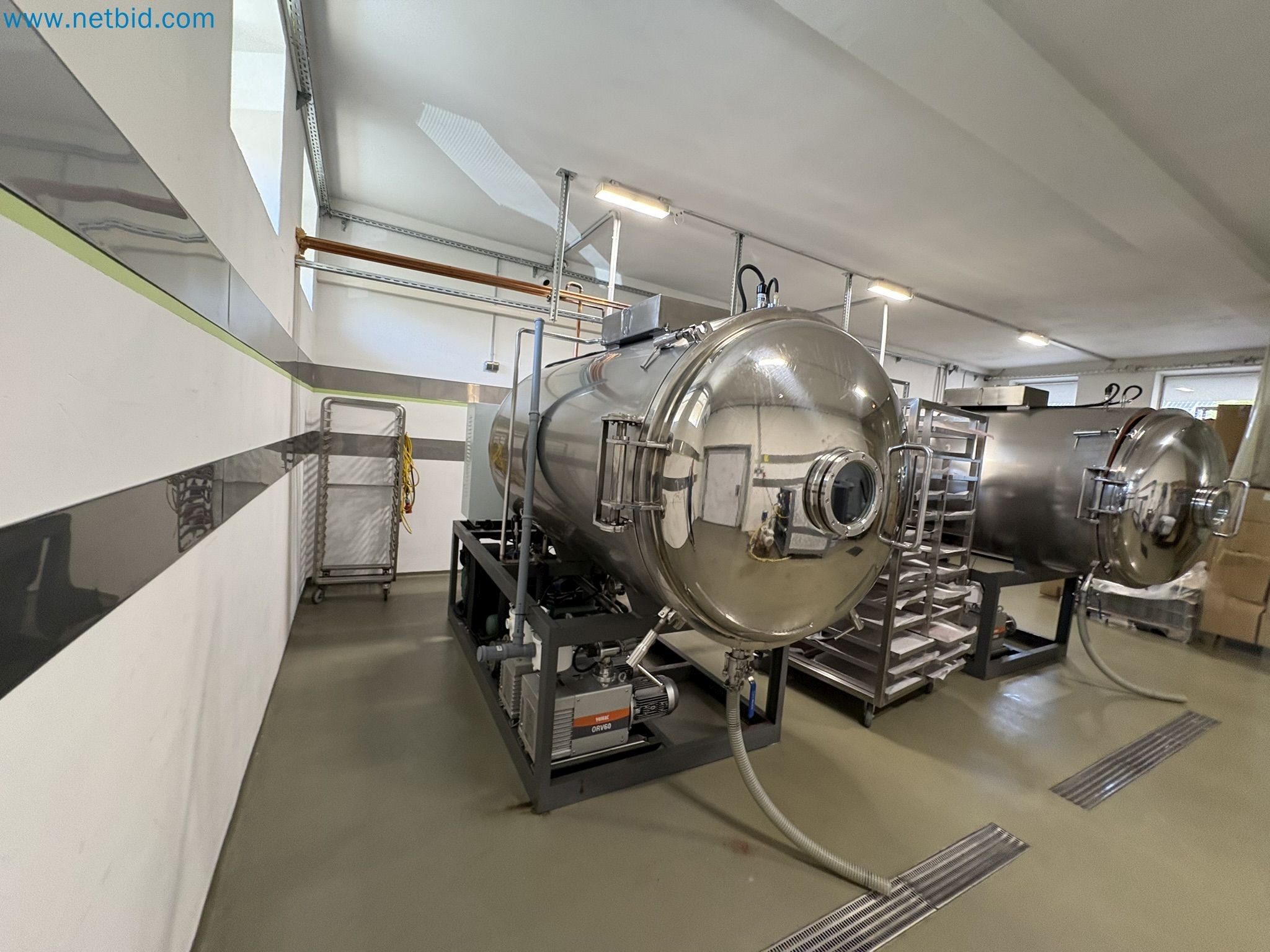 Equipment for freeze-drying fruit
-17