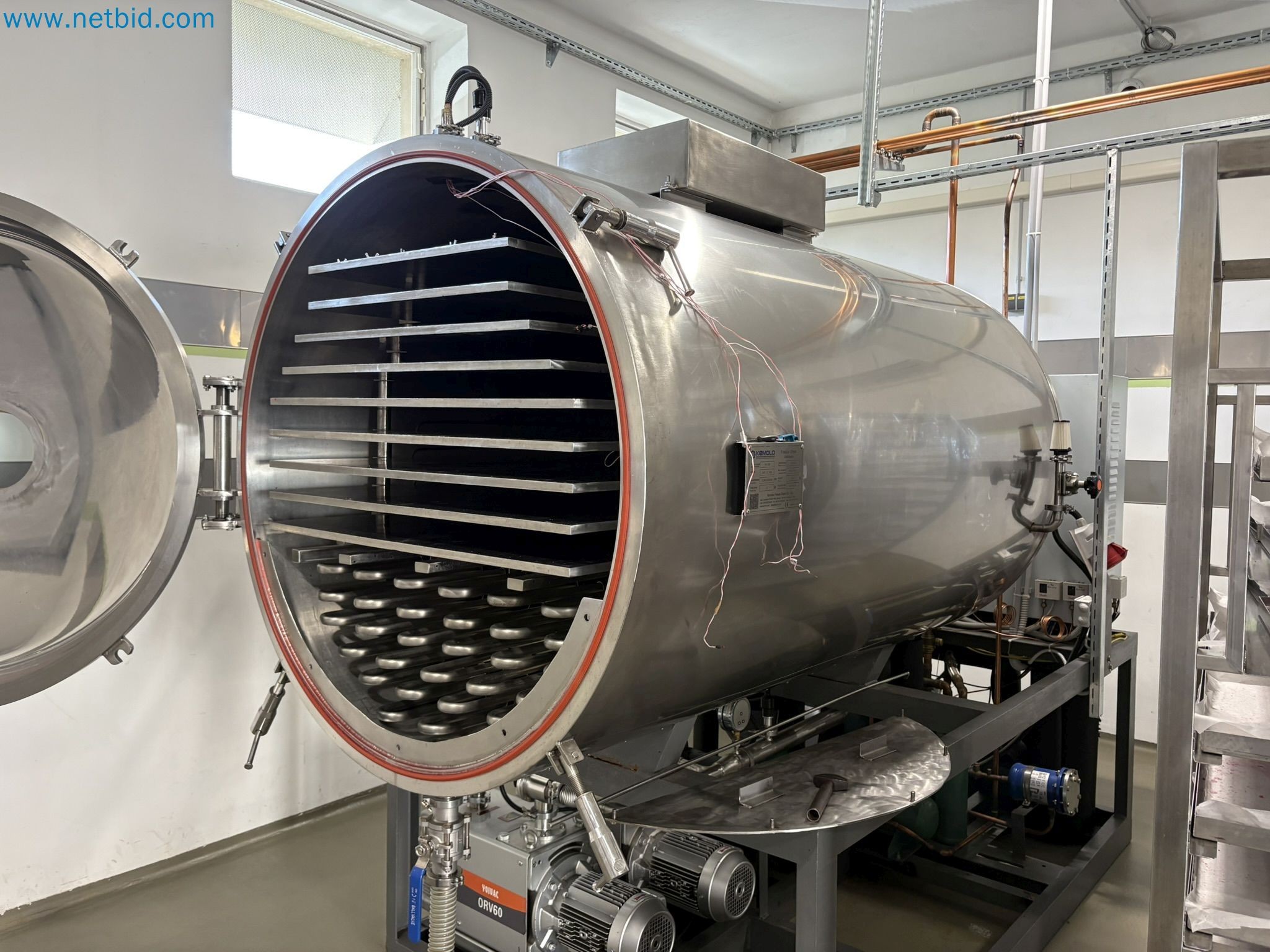 Equipment for freeze-drying fruit
-1