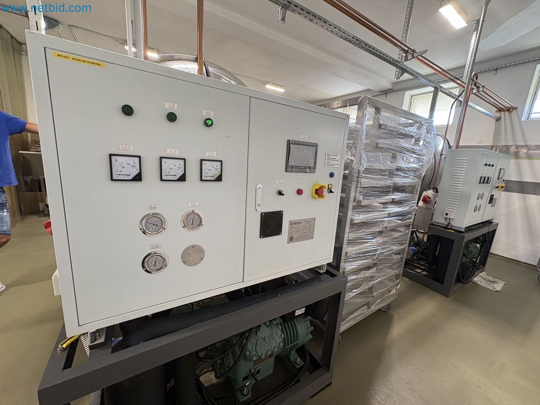 Equipment for freeze-drying fruit
-33