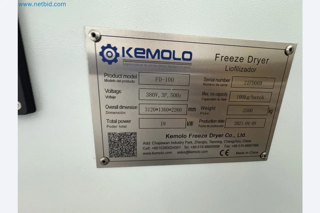 Equipment for freeze-drying fruit
-6