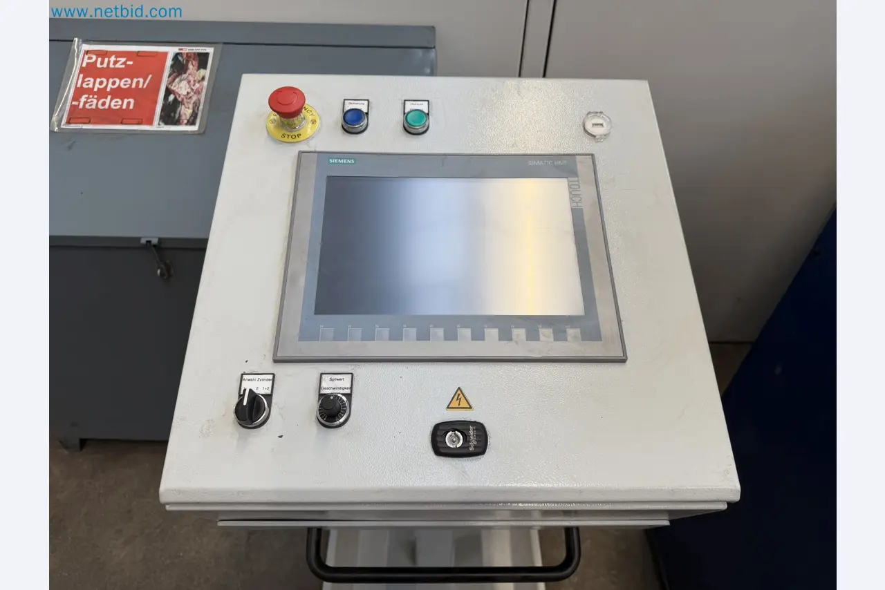 Recently overhauled hydraulic straightening press-11