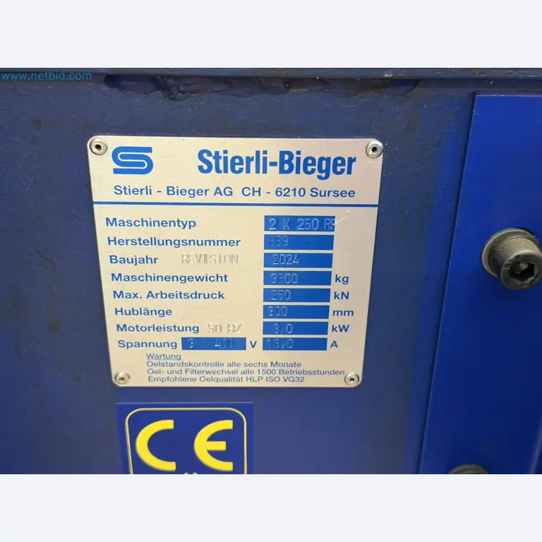 Recently overhauled hydraulic straightening press-4