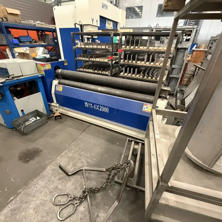 Sheet Metal Bending Machine Anhui Yawei Machine Tool W11-6X200