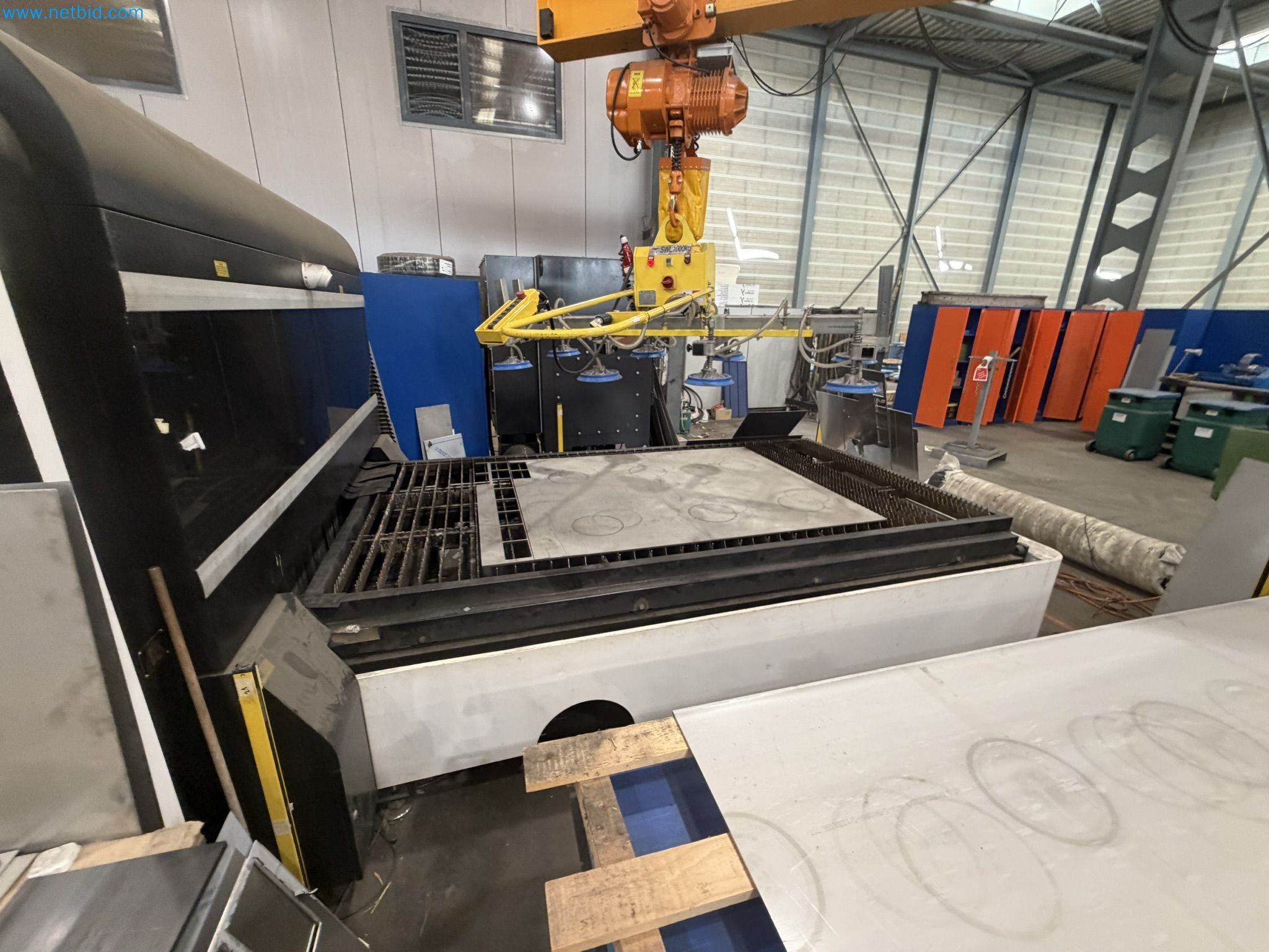 Machines for sheet metal and metalworking, laser cutting, and welding-35