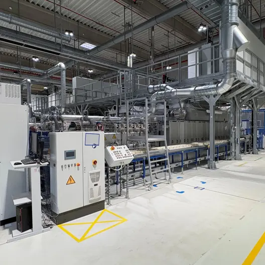 State-of-the-art production facilities for technical ceramics and PTC heating elements