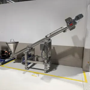 Tubular screw conveyors Hellwig Rohrschneckenförderer