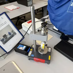 Test setup Bareiss BS61 II