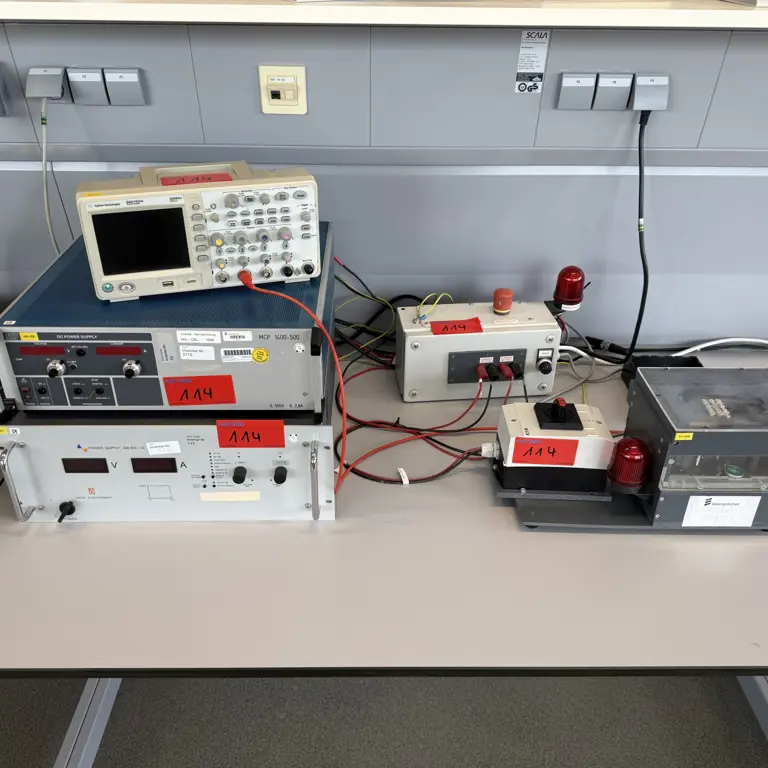 Test setup