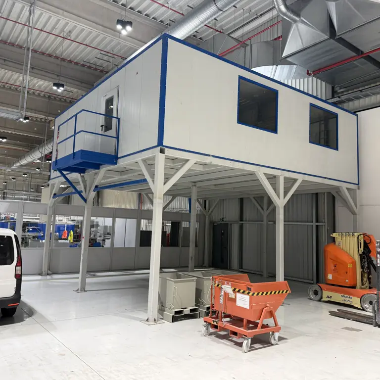 In-house container facility