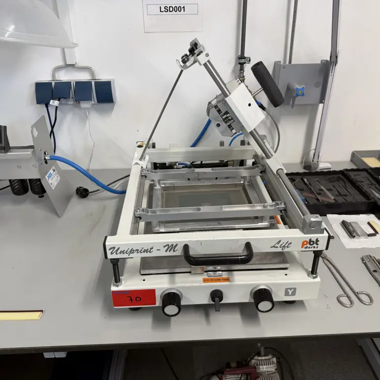 Stencil Printer PBT Works Uniprint M-Lift