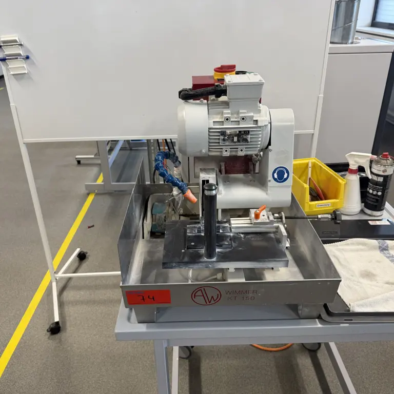 Sample Cutter Anton Wimmer KT150-CE Trennmaschine