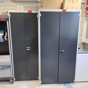 2 Steel Door Cabinets Garant