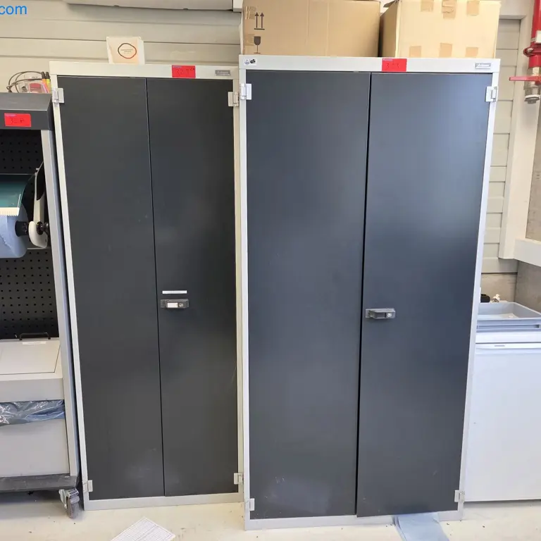 2 Steel Door Cabinets Garant