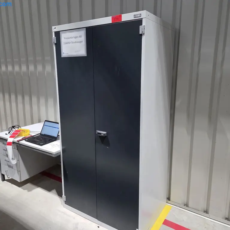 2 Steel Door Cabinets Garant