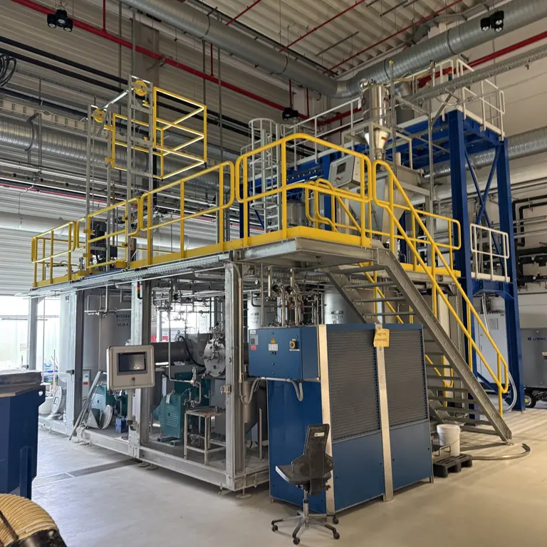Material Processing Plant Netzsch / Hyfra