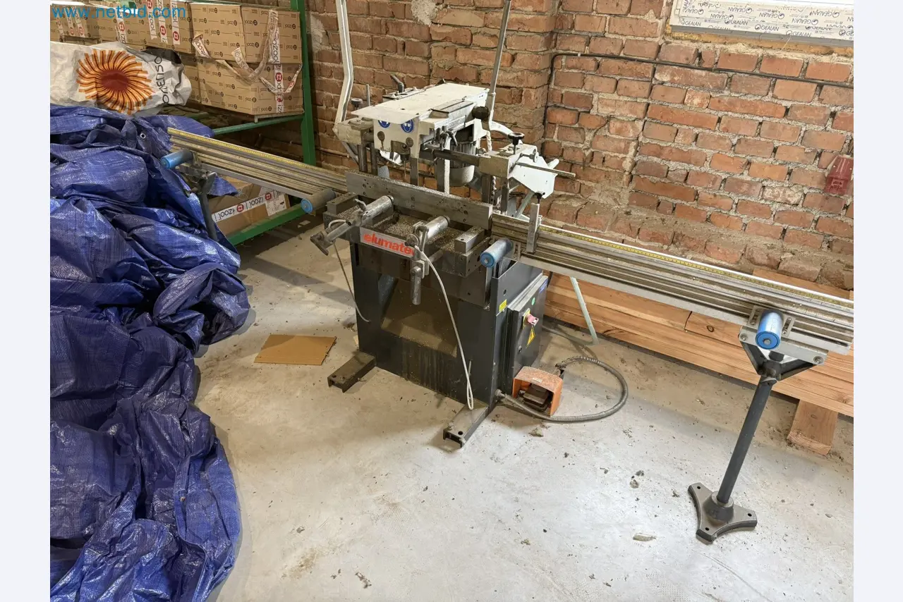 Machines for processing aluminum and PVC profiles-1