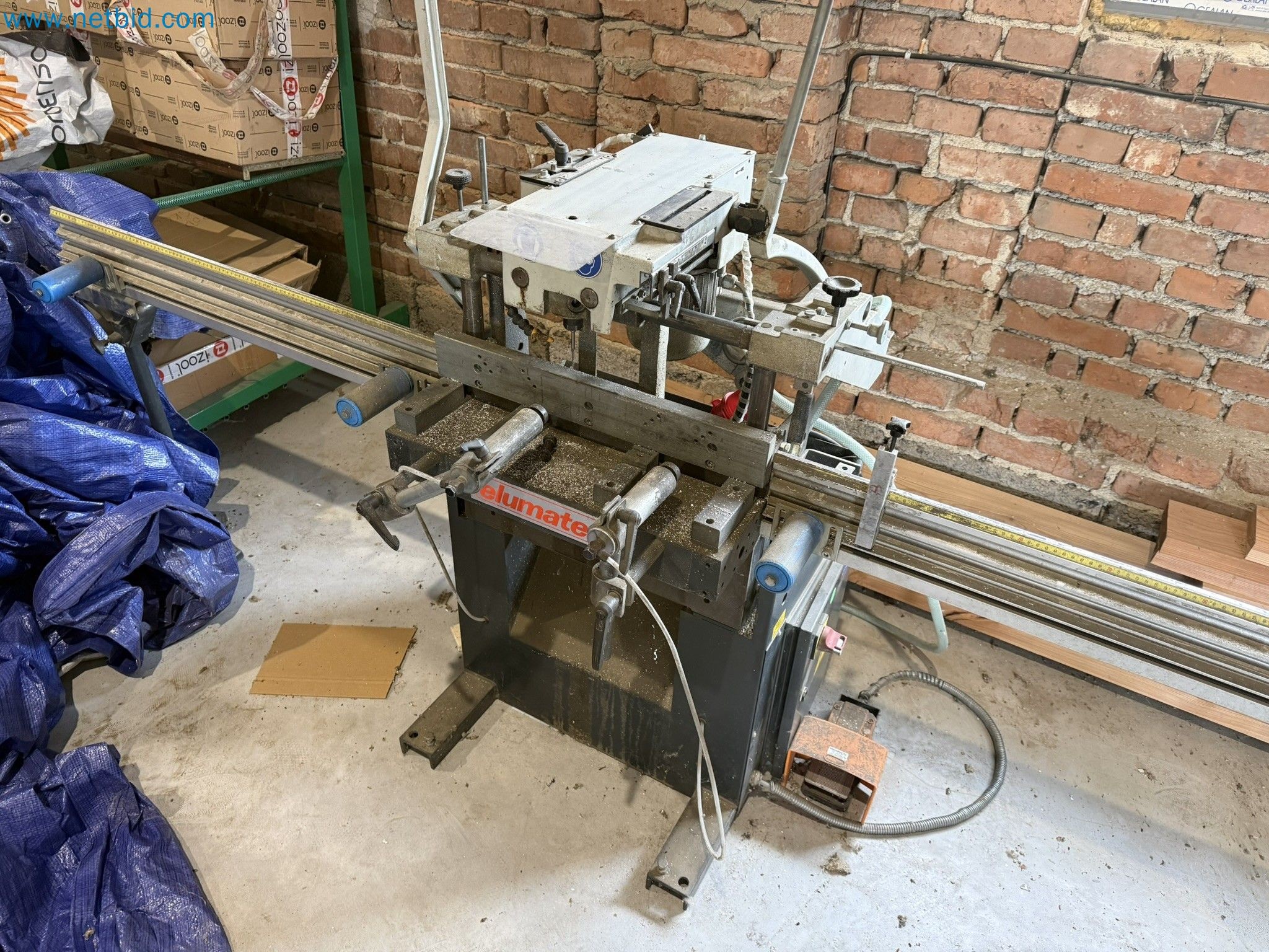 Machines for processing aluminum and PVC profiles-4