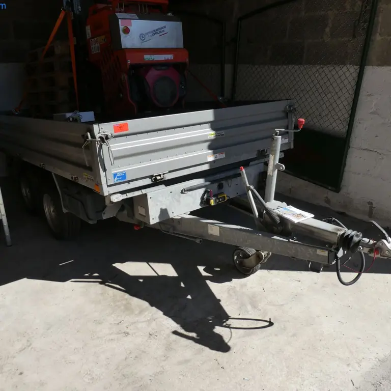 Doppel-Achs-Anhänger Humbaur HZ 3500-B (HTK-Garant TA G VD)