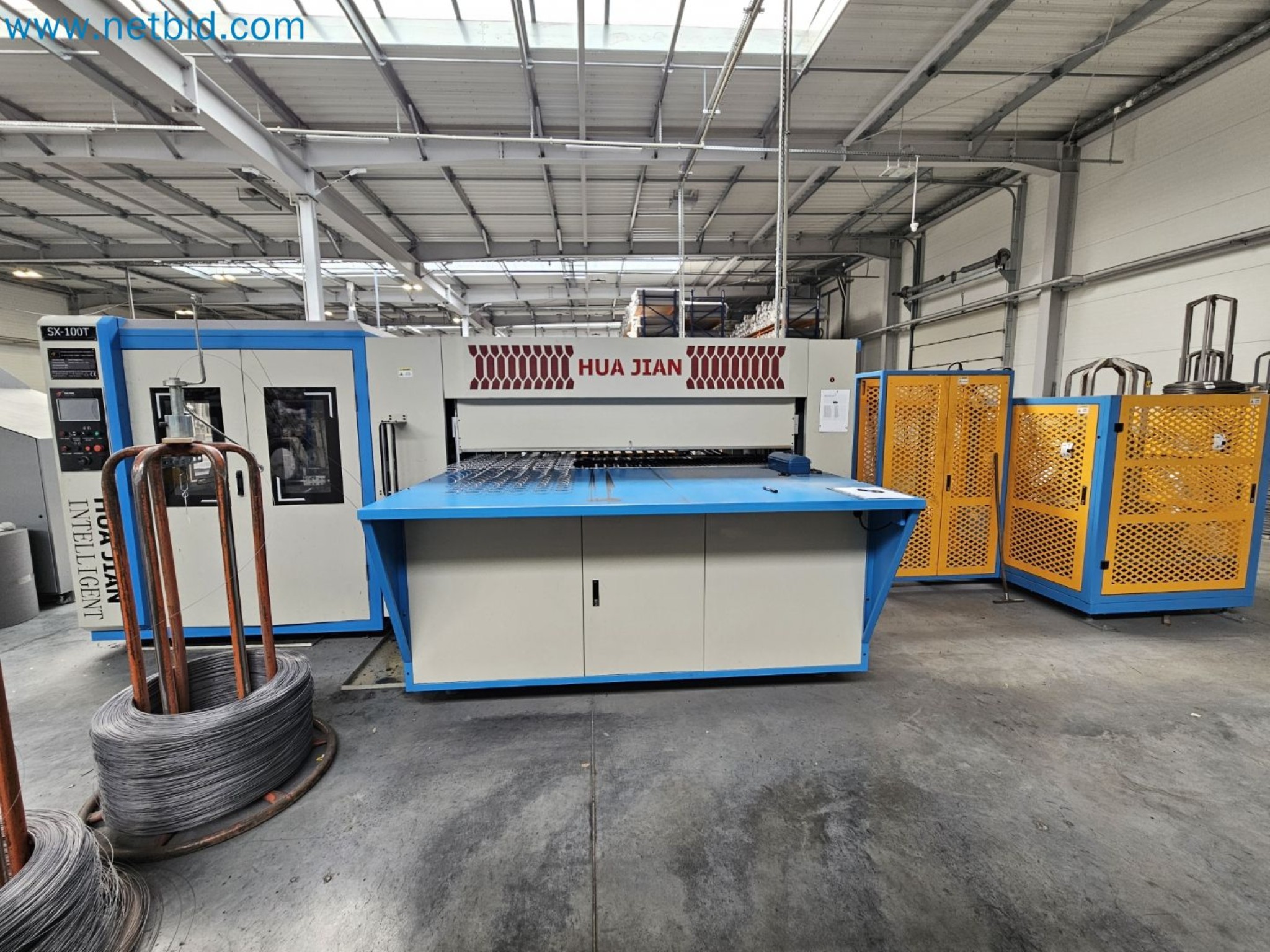 Machines for the production of springs for mattresses-1