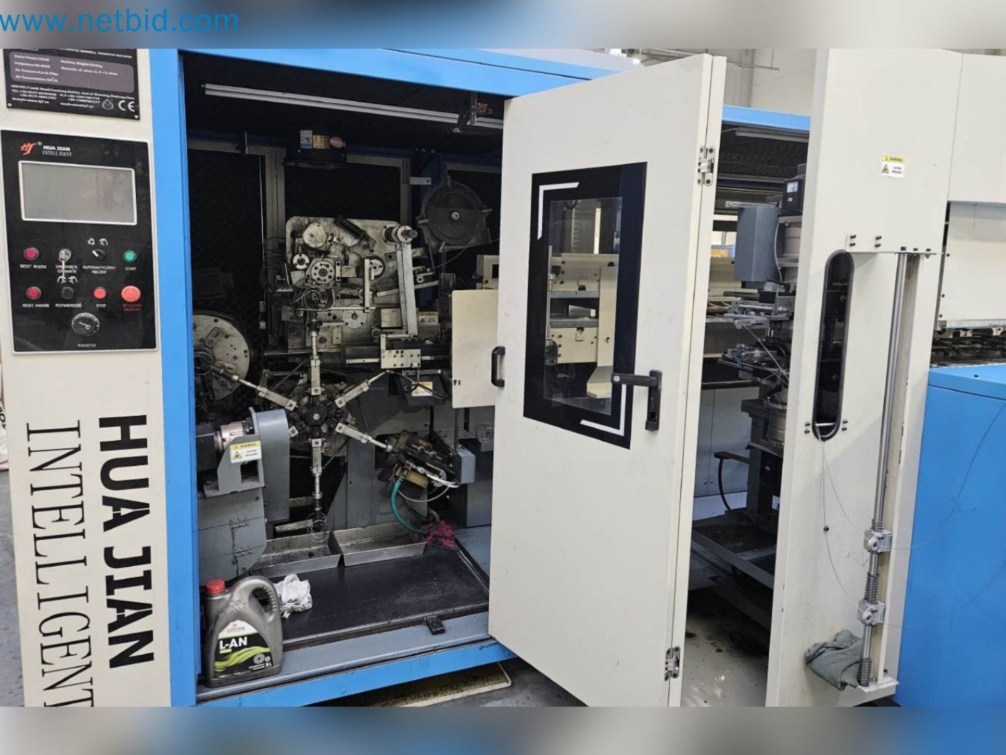 Machines for the production of springs for mattresses-4