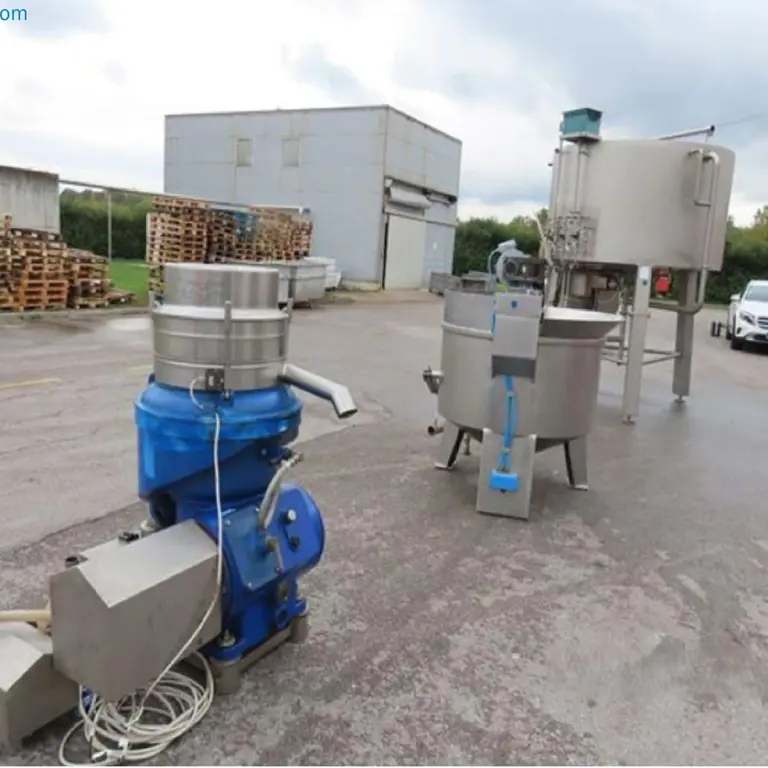 Bacon separator with centrifuge Velati Silos EESC1000