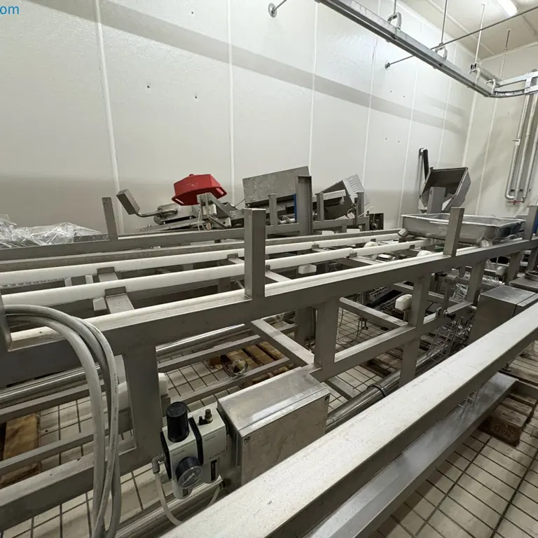 Belt conveyor with support frame Velati EEND-200x500x2350H