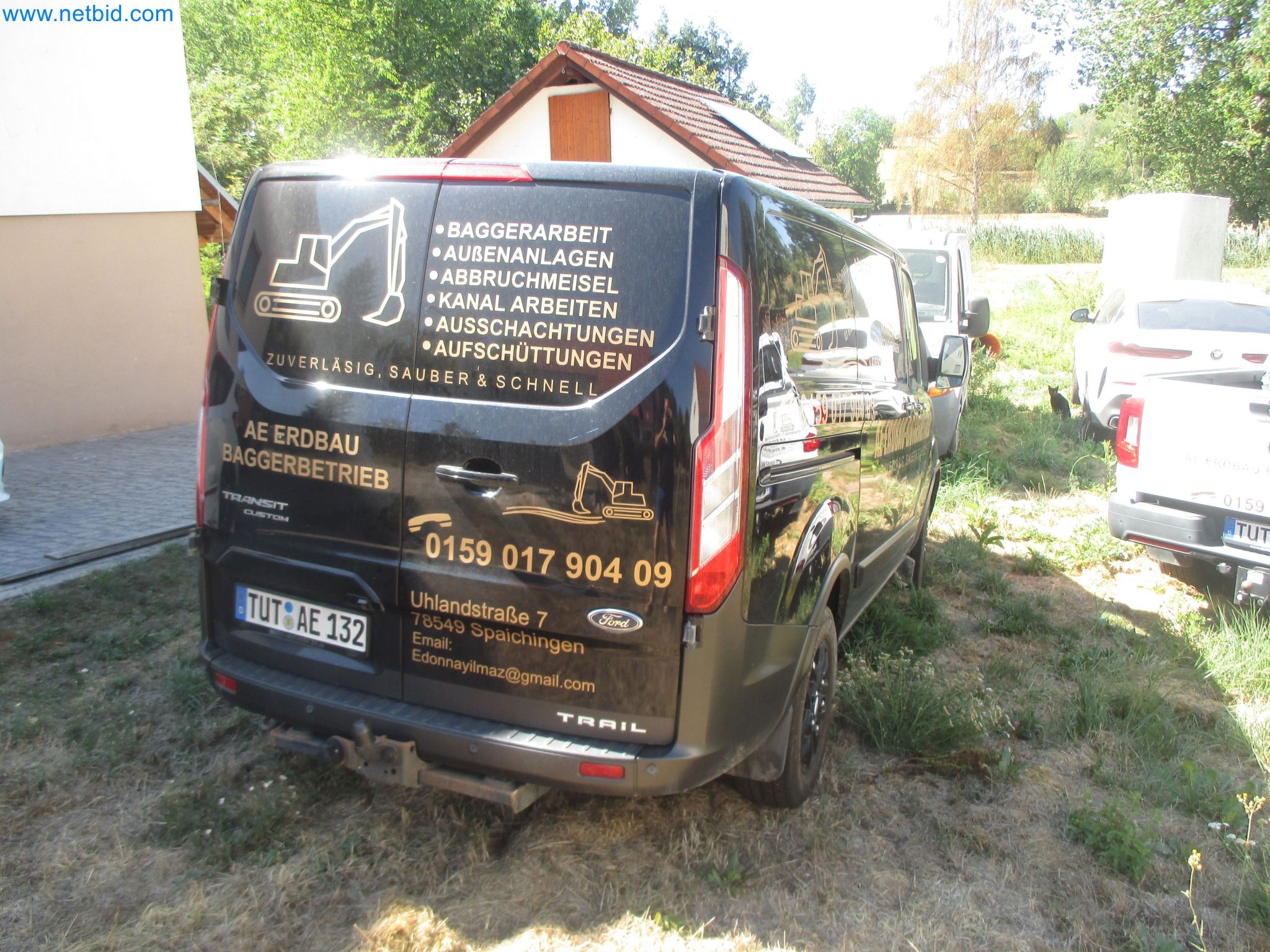 4 vehicles and a compact excavator-2