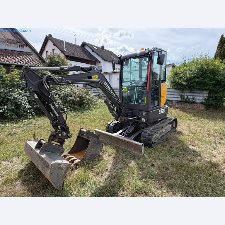 4 vehicles and a compact excavator-1