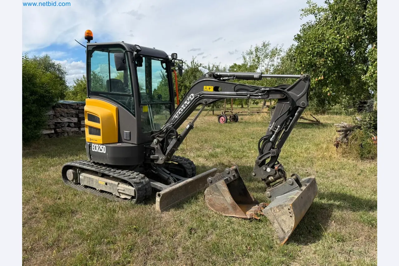 4 vehicles and a compact excavator-8