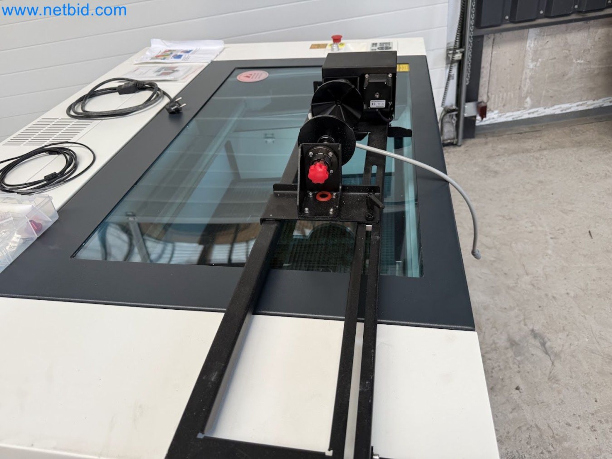 Laser engraving machine for use in the promotional products industry, the automotive industry, mechanical engineering, and personalization-20