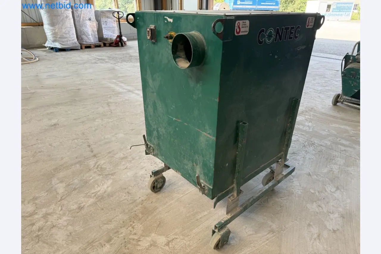 Versatile shot blasting machine with a matching extraction system-5