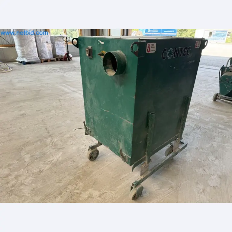 Versatile shot blasting machine with a matching extraction system-5
