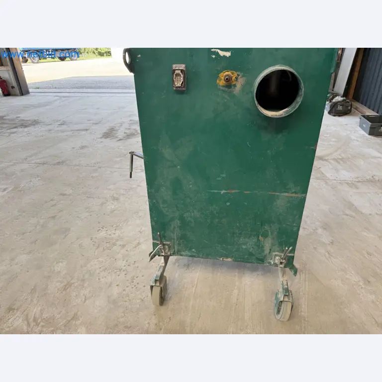 Versatile shot blasting machine with a matching extraction system-6