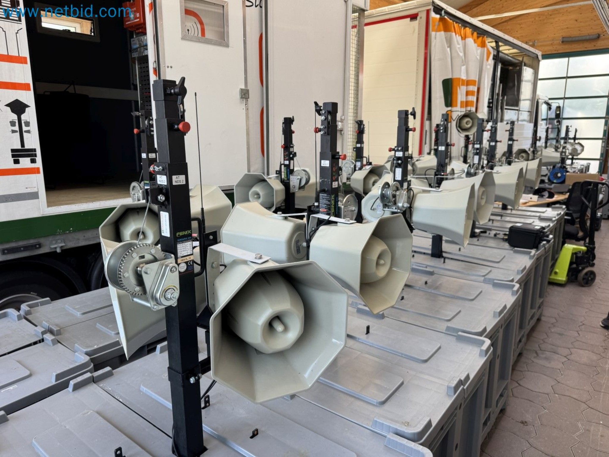 MOVETOS – Mobile event and technical support system, including a MAN truck and trailer-33
