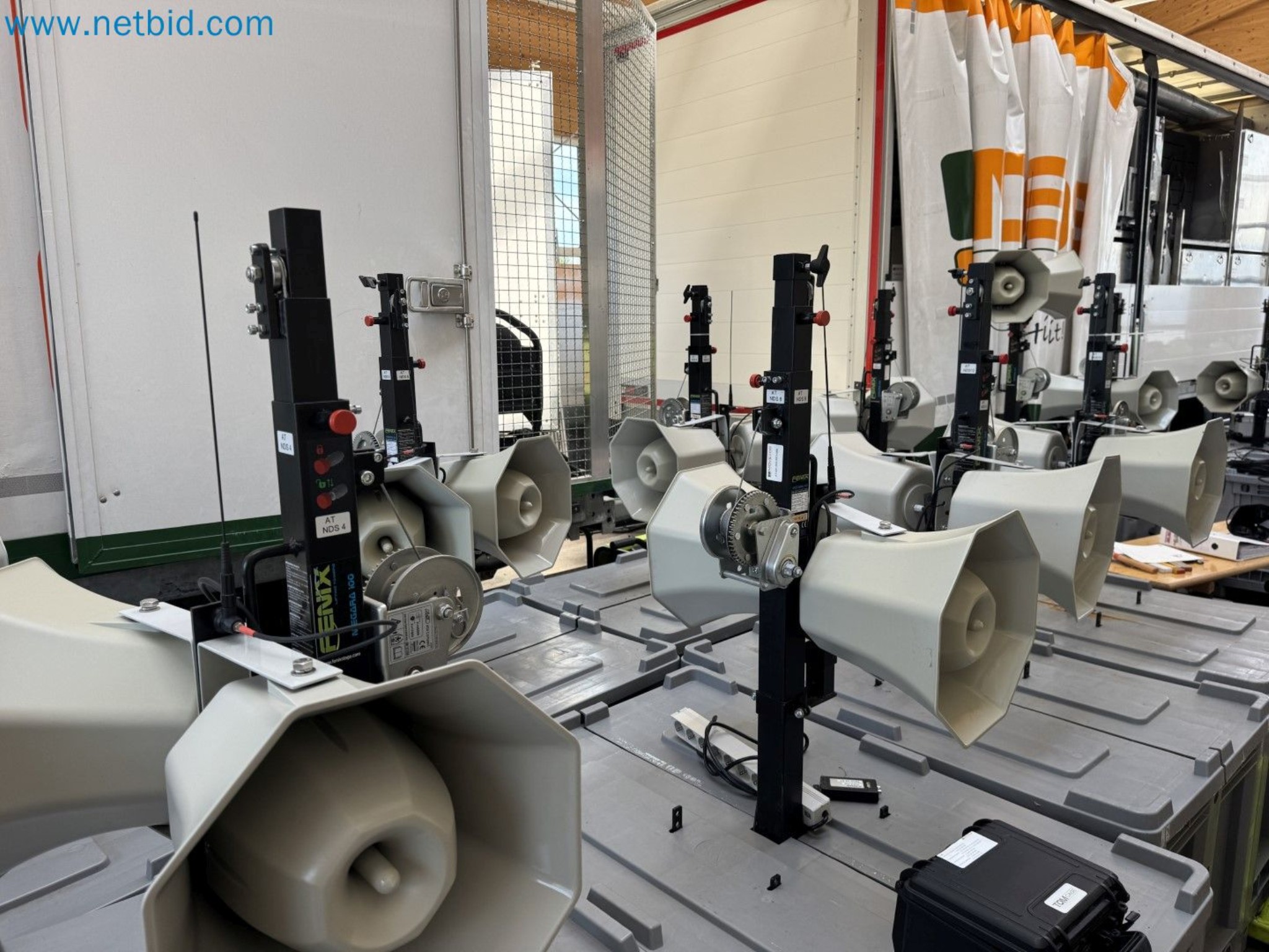 MOVETOS – Mobile event and technical support system, including a MAN truck and trailer-35