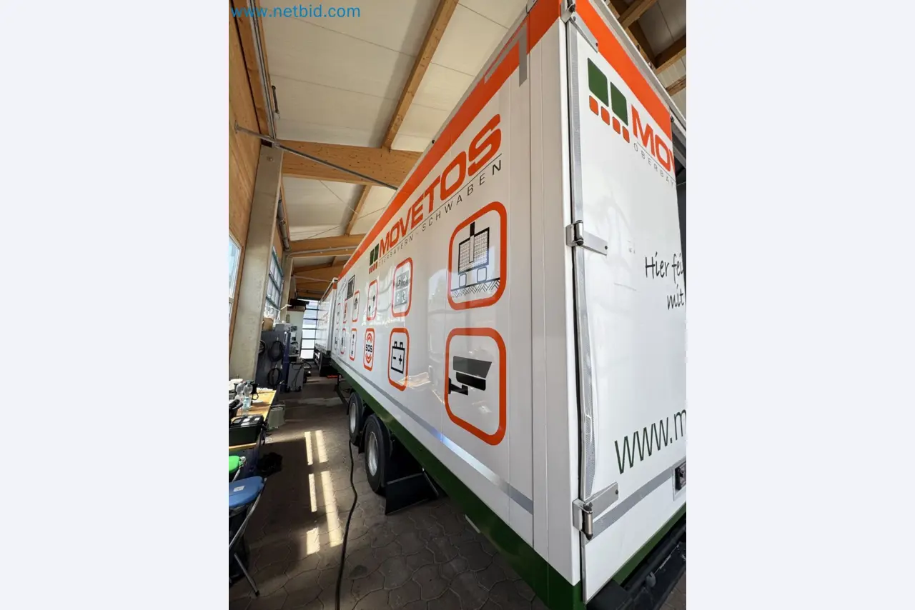 MOVETOS – Mobile event and technical support system, including a MAN truck and trailer-76