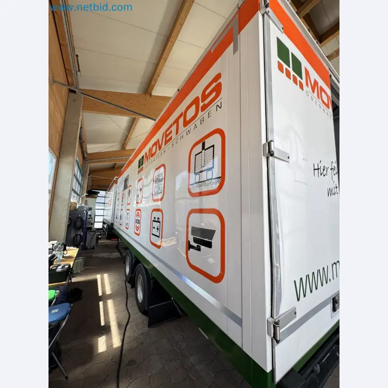 MOVETOS – Mobile event and technical support system, including a MAN truck and trailer-76