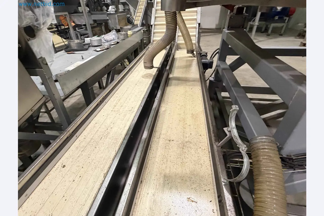 Nussverarbeitungsanlage zum Schälen, Trocknen und Verpacken-106