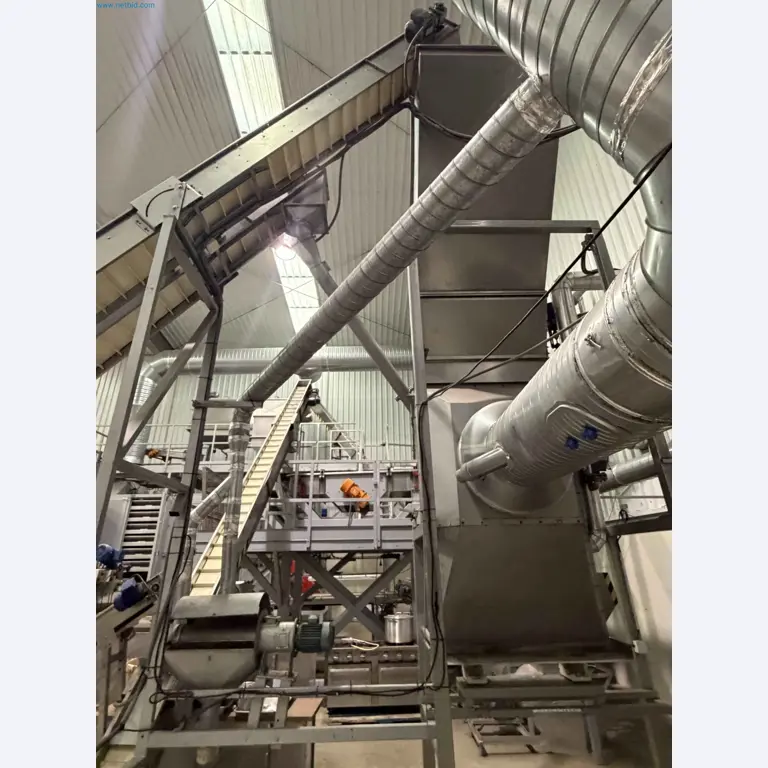 Nussverarbeitungsanlage zum Schälen, Trocknen und Verpacken-119