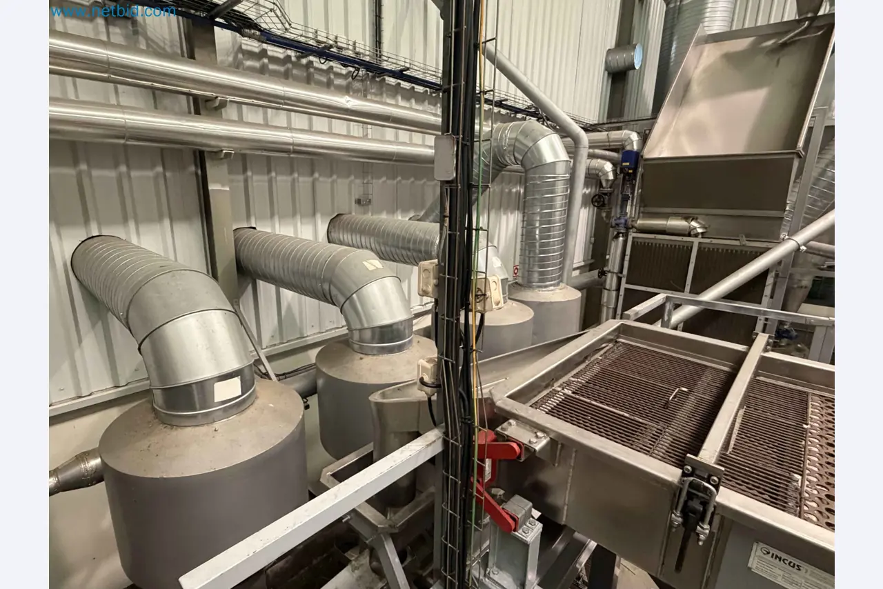 Nussverarbeitungsanlage zum Schälen, Trocknen und Verpacken-149