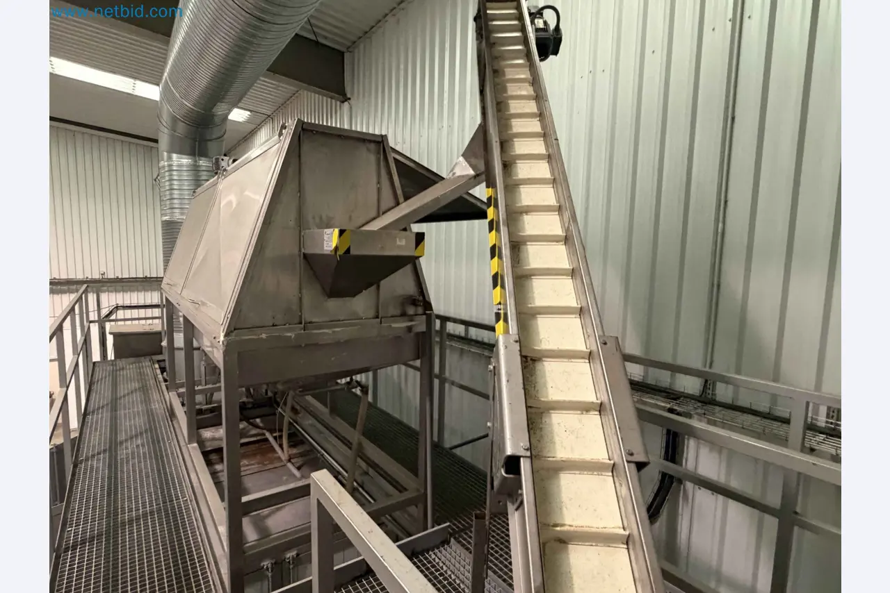 Nussverarbeitungsanlage zum Schälen, Trocknen und Verpacken-163