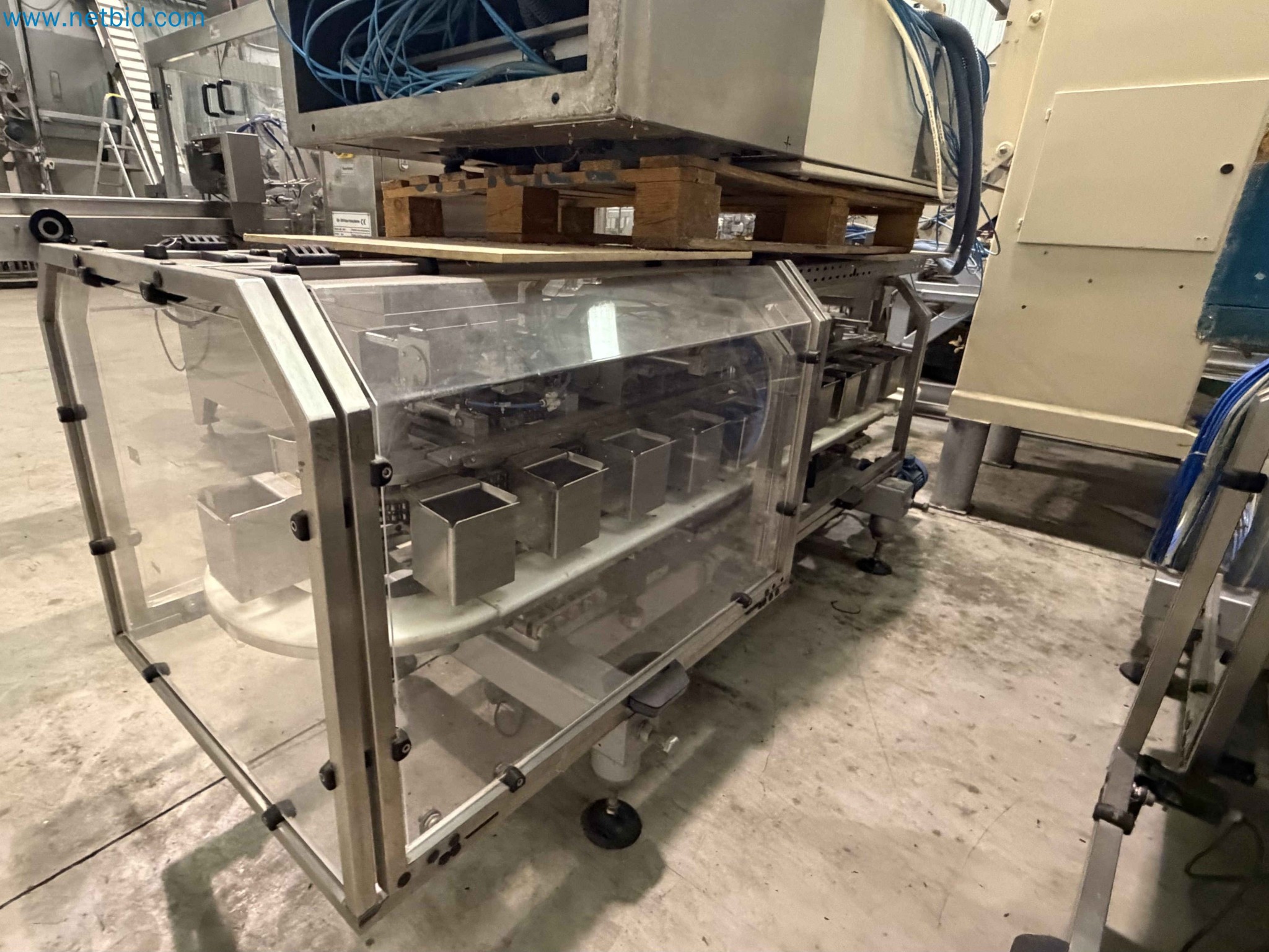 Nussverarbeitungsanlage zum Schälen, Trocknen und Verpacken-206